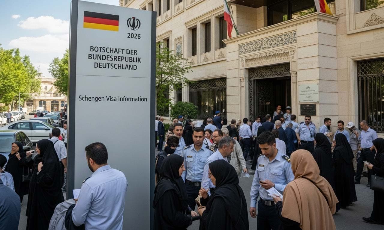 German Embassy in Tehran Resumes Schengen Visa Applications From January 7, 2026 German Embassy in Tehran Resumes Schengen Visa Applications From January 7, 2026