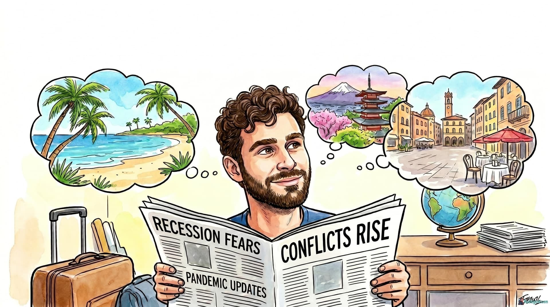 Why Are People Thinking About Travel More Than Ever After Months of Heavy News? Why Are People Thinking About Travel More Than Ever After Months of Heavy News?